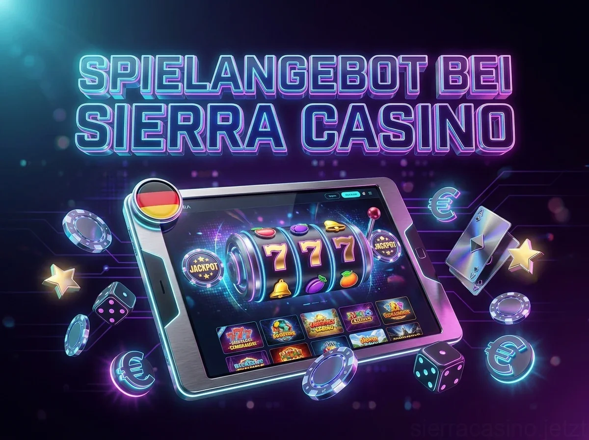 Spielangebot bei Sierra Casino